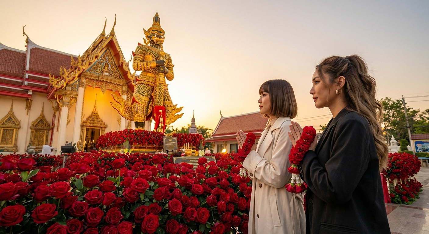 มูยังไงให้ปัง! พาไหว้ท้าวเวสสุวรรณ วัดจุฬามณี ขอโชคลาภเลขเด็ดฉบับมือโปร
